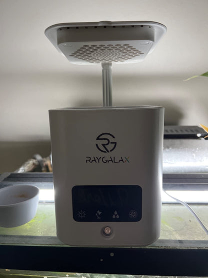 Smart Planter Pot for Indoor Plants, 4x4 Inch Self-Watering Pots, Indoor Garden Grow Light with LED Table Lamp, Automatic Humidifier, Kit